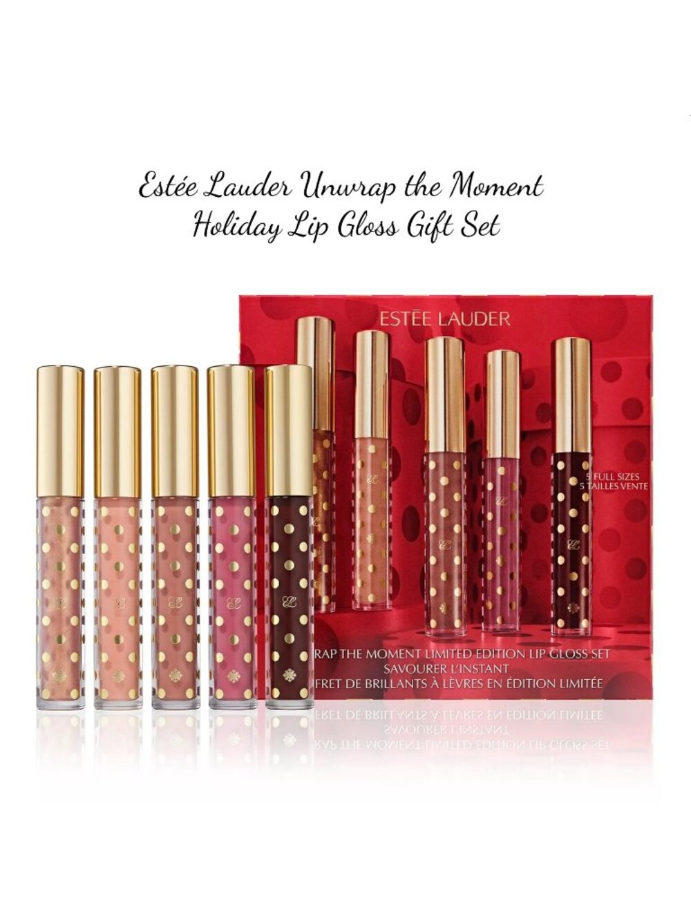 Estée Lauder Unwrap the Moment Holiday Lip Gloss Gift Set